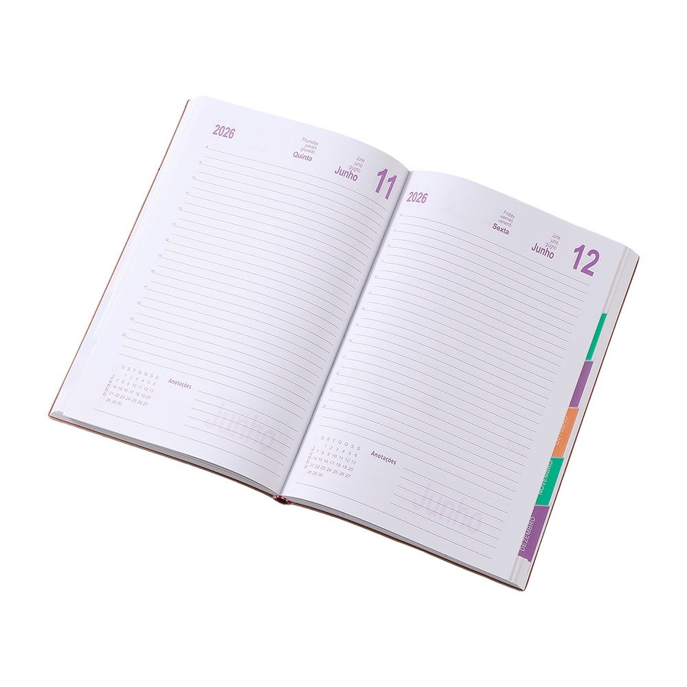 Agenda Couro Sintetico