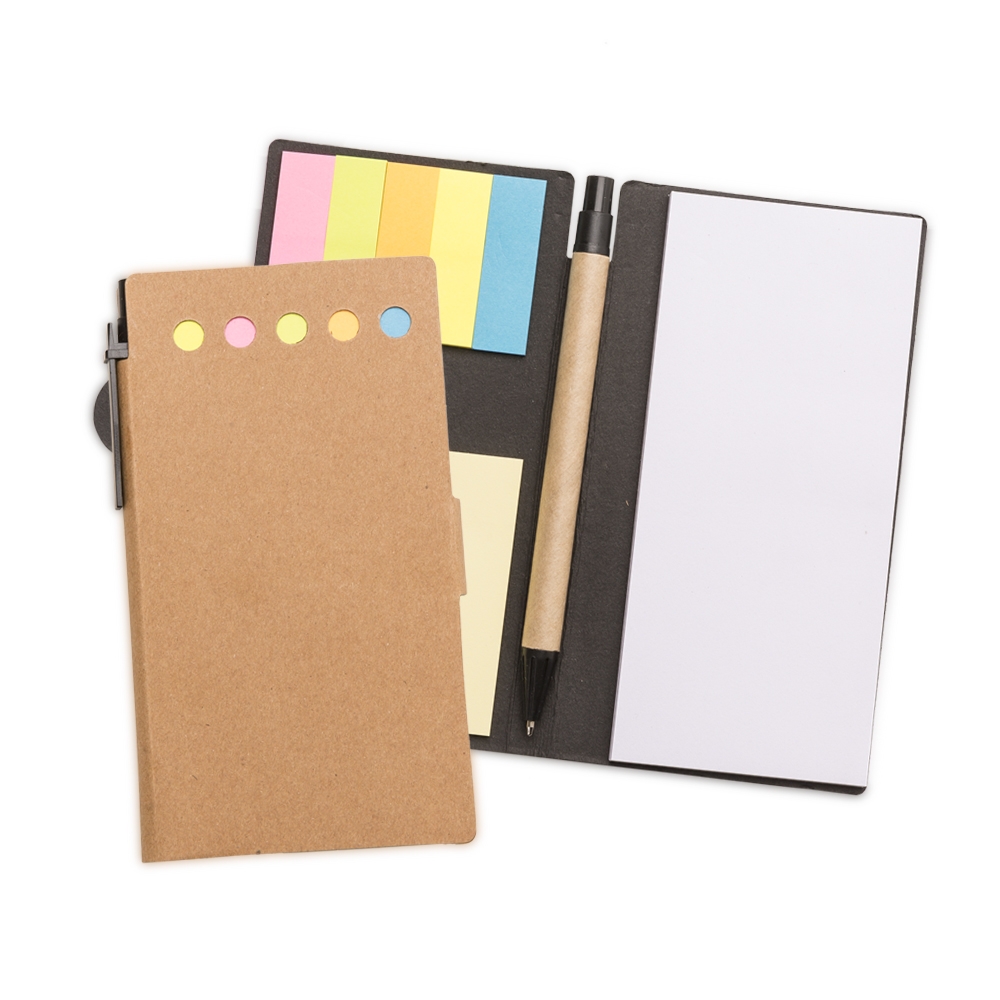 Bloco Com Post It E Caneta