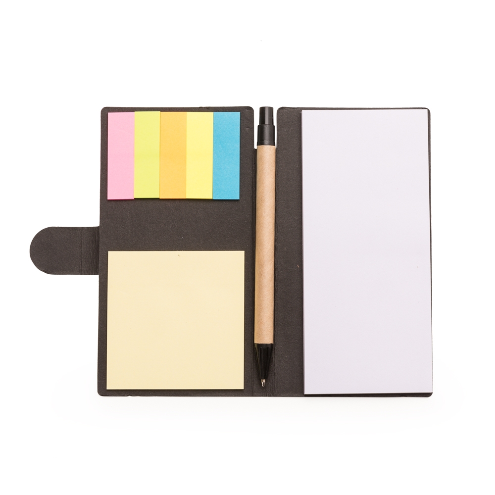 Bloco Com Post It E Caneta