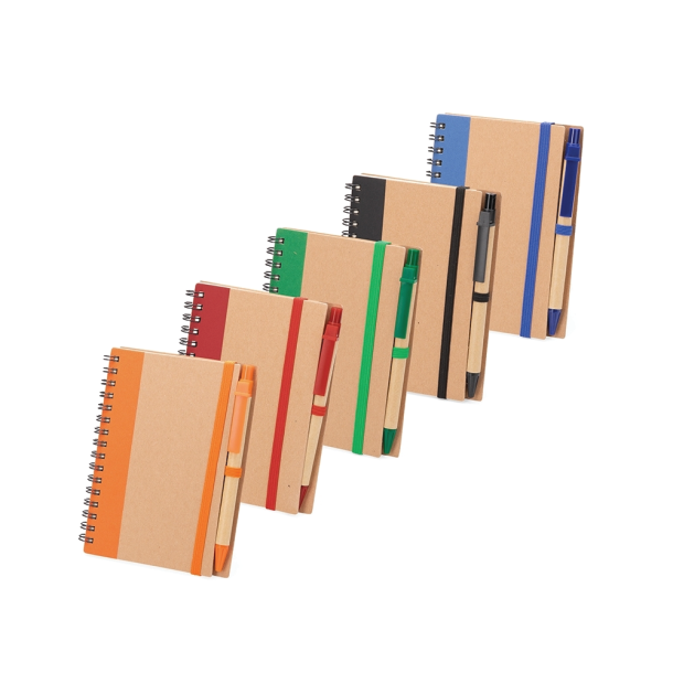 Caderno Ecológico com Caneta