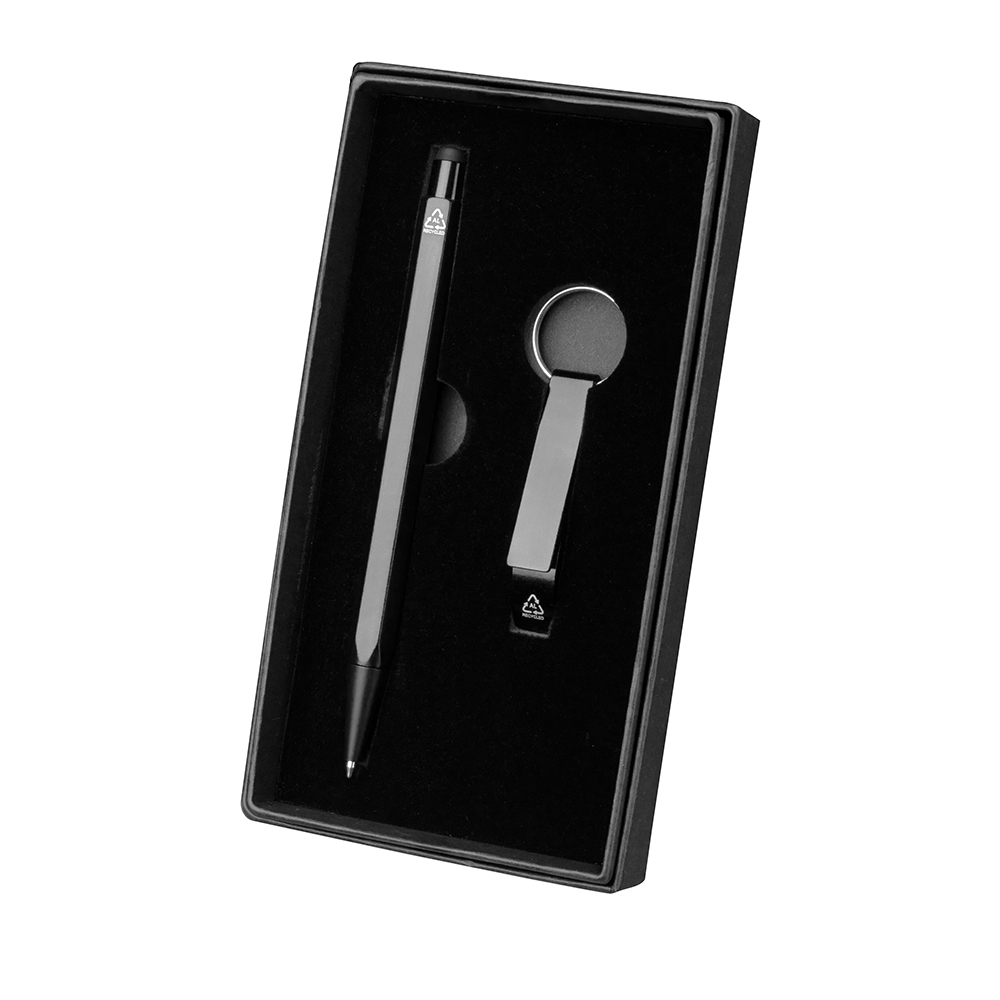 KIT caneta COM RÉGUA NO CORPO e chaveiro ABRIDOR