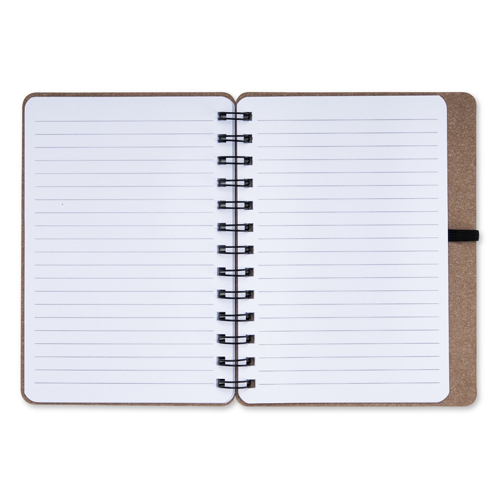 Caderno Kraft B6 com Porta Caneta