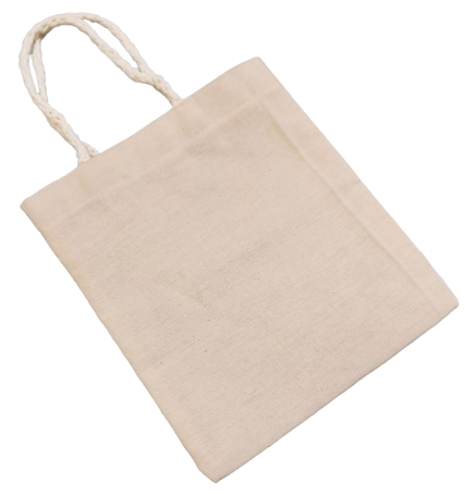 Mini Sacola de Algodão Ecobags