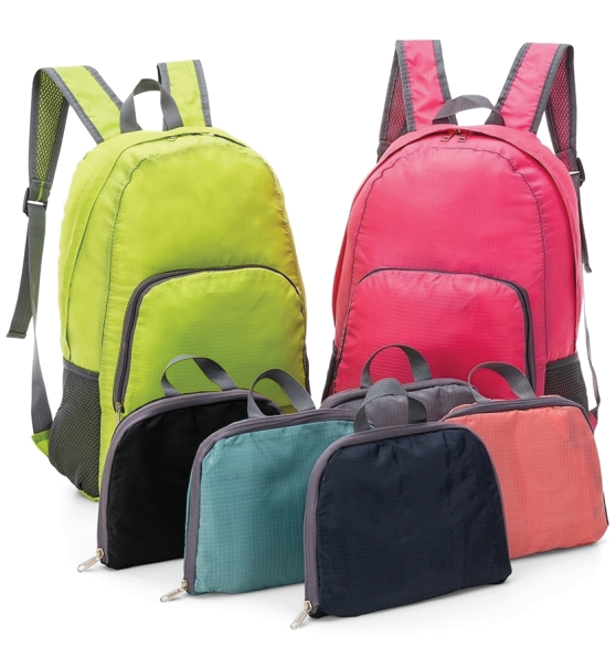 Mochila de Nylon Dobrável 21 Litros