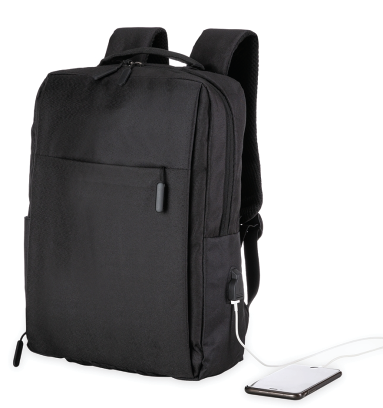 Mochila de Nylon Usb 21l