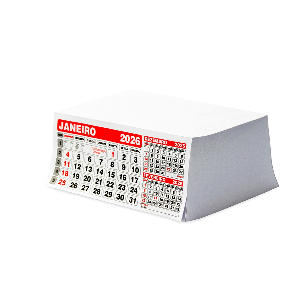 Folhinha Calendario