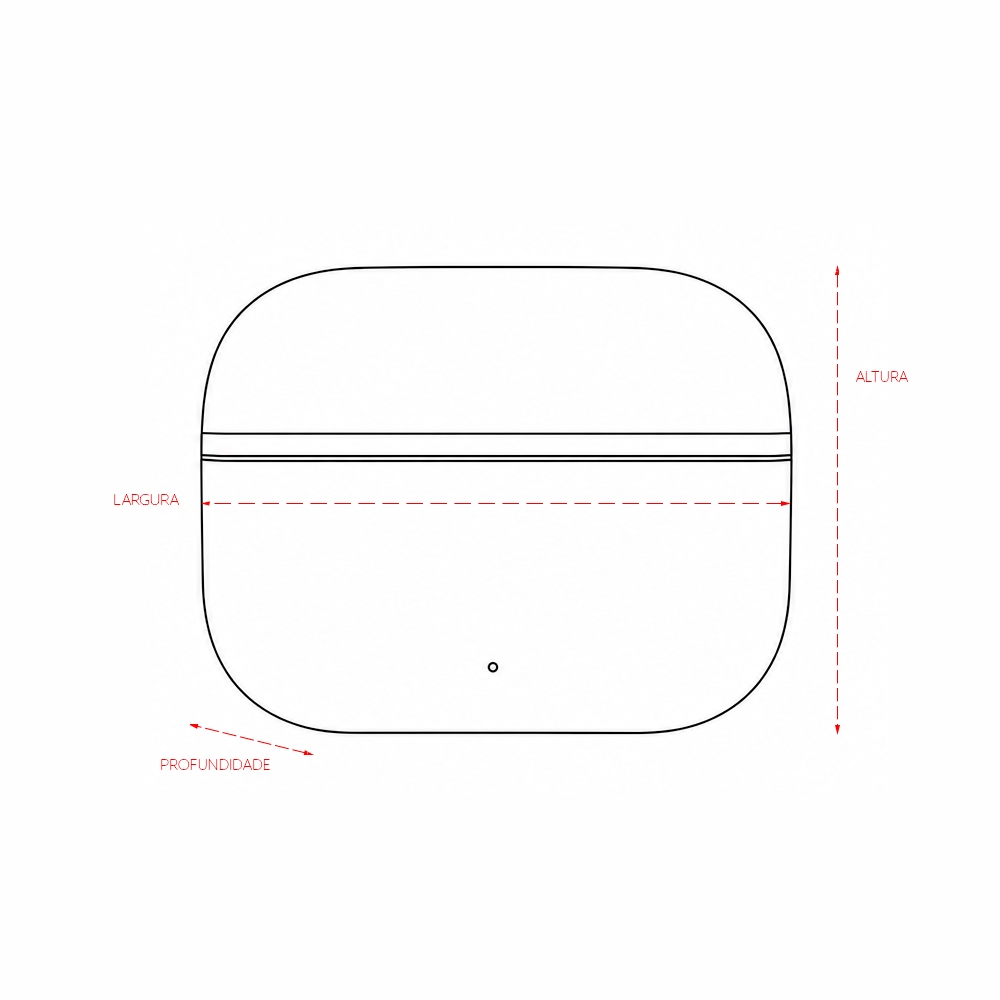Fone De Ouvido Bluetooth Com Case Carregador