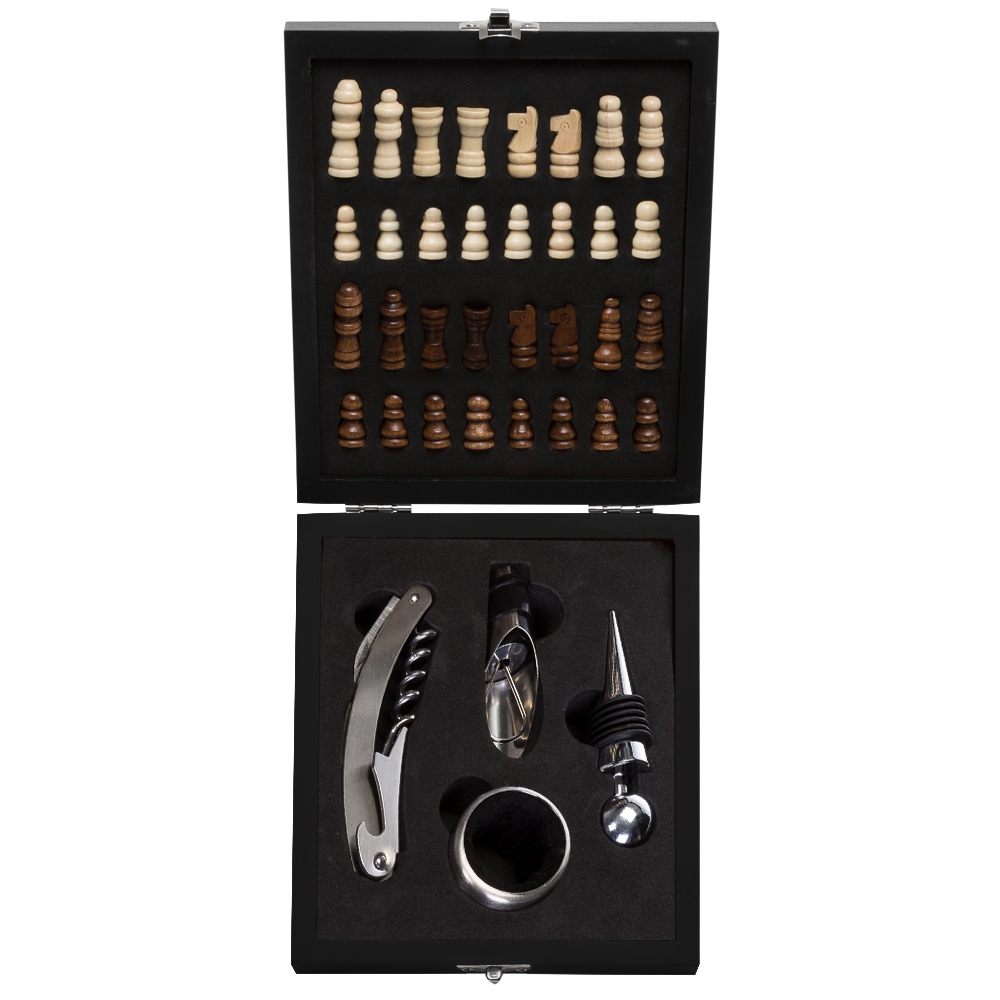 Kit Vinho Xadrez