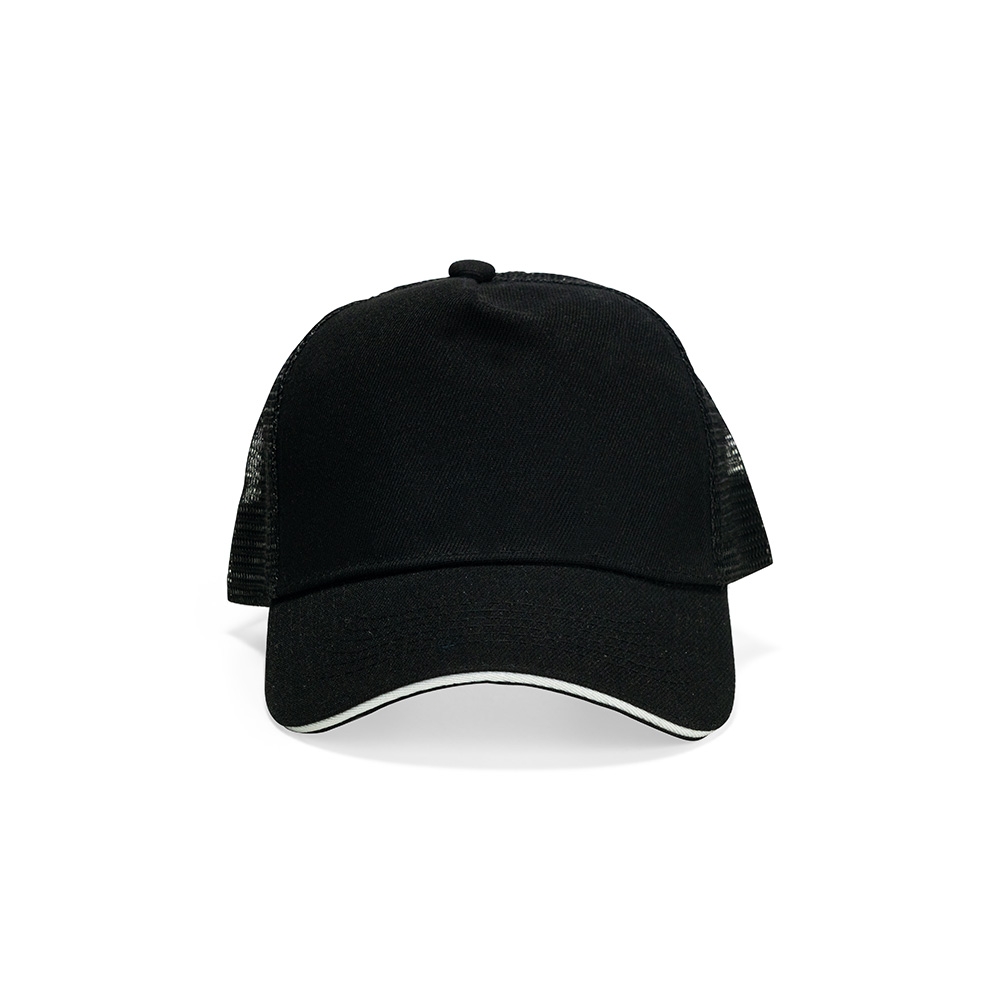 Bone Poliester Aba Curva Com Tela