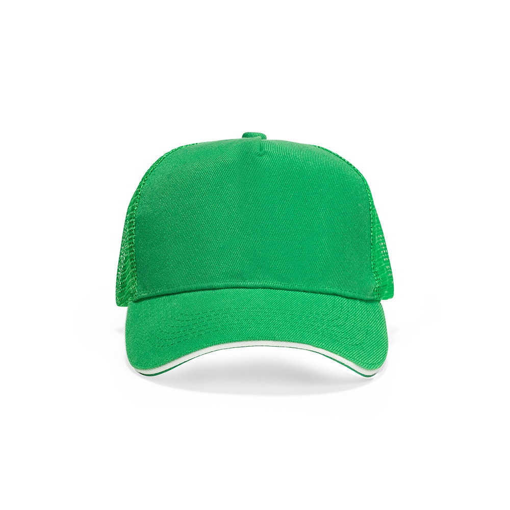 Bone Poliester Aba Curva Com Tela