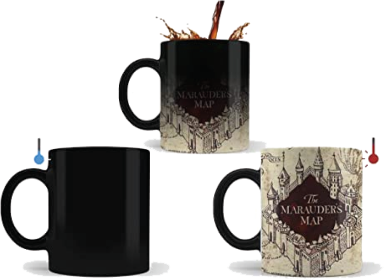 Caneca de Porcelana Mágica 325ml