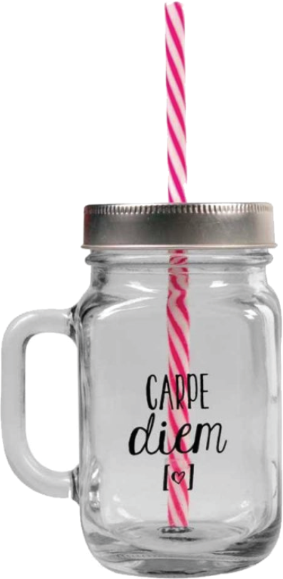 Caneca Jarra de Vidro 325ml