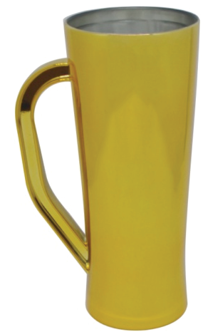 Caneca Slim Metalizada 400ml