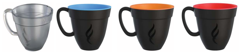 Xícara Dupla Camada 180ml