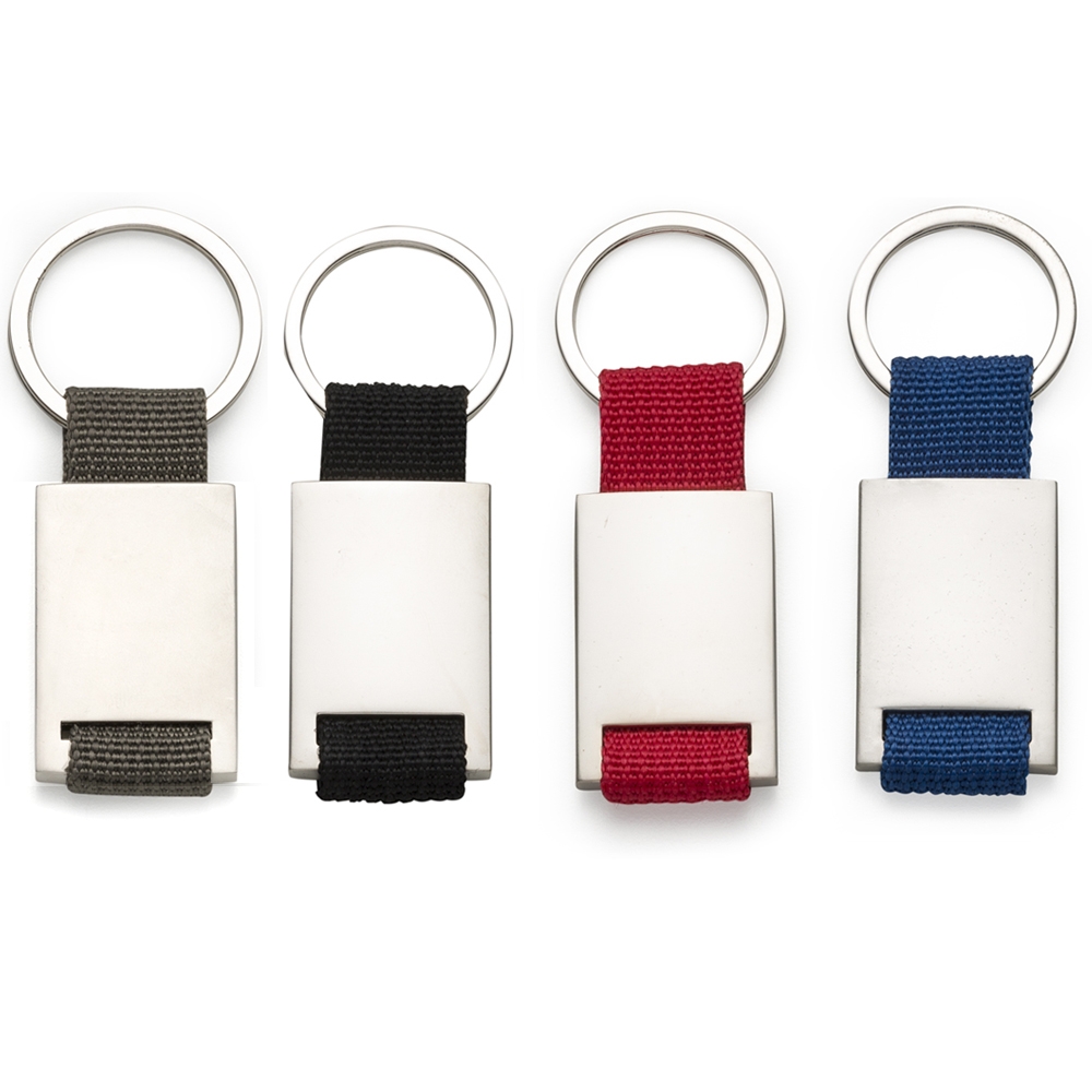 Chaveiro Metal Com Nylon