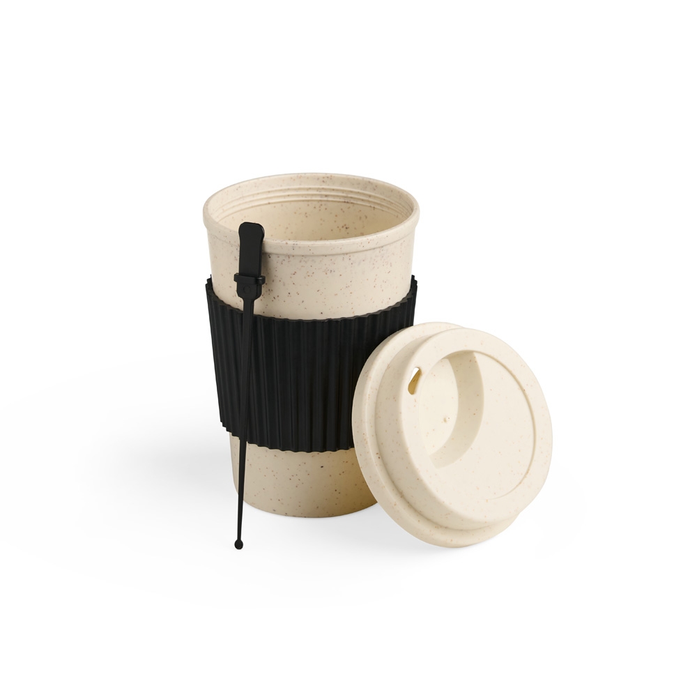 Copo Fibra De Trigo 450Ml