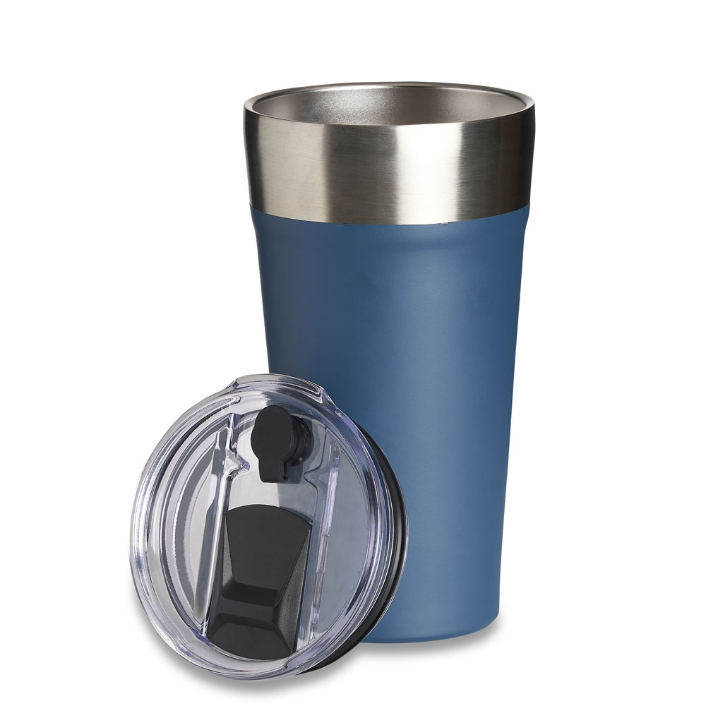 Copo Termico Com Canudo 500Ml