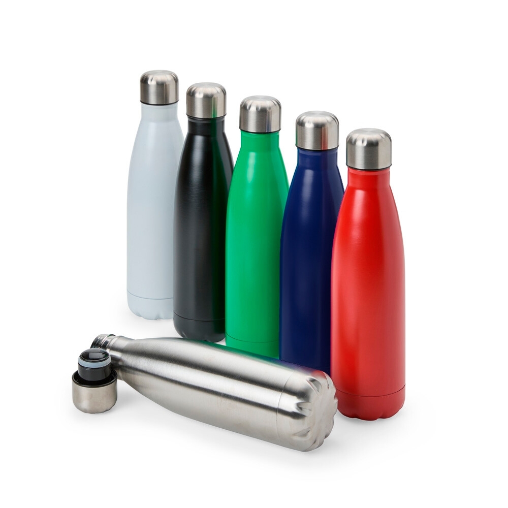 Garrafa Termica Com Tampa Inox 500Ml