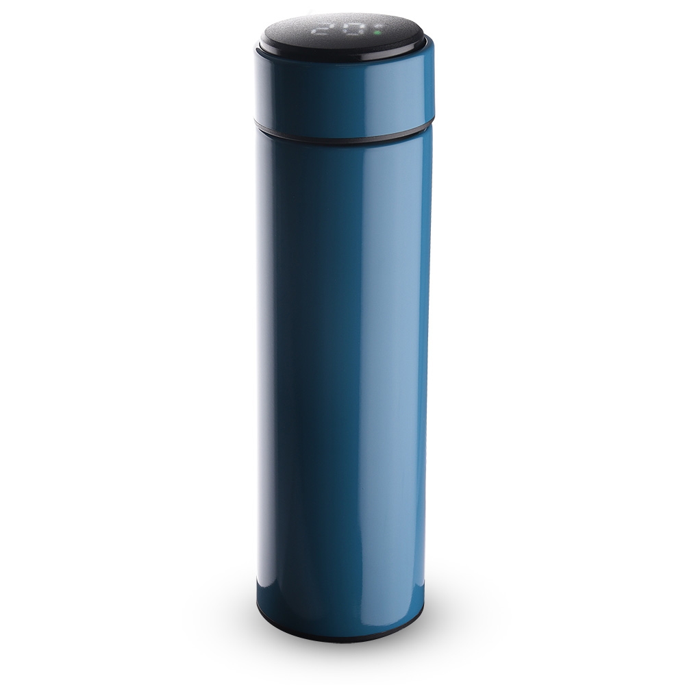 Garrafa Inox 500 Ml Com Display Led