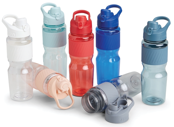 Squeeze Plástico 730ml com Luva Emborrachada