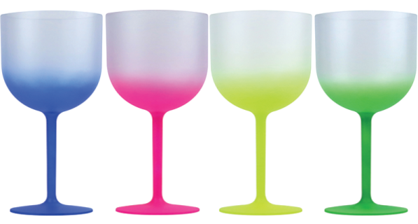 Taça de Gin Degrade ou Bicolor 500ml