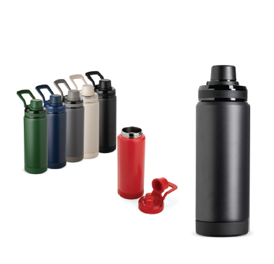GARRAFA TÉRMICA INOX 600ML